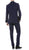 Celio Navy Slim Fit 3 Piece Tuxedo - Ferrecci USA 